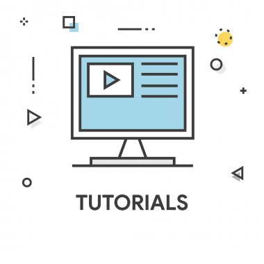 Öğreticiler satırı simgesi