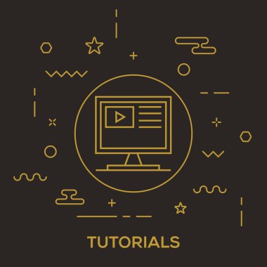 Çevrimiçi öğreticiler kavramı