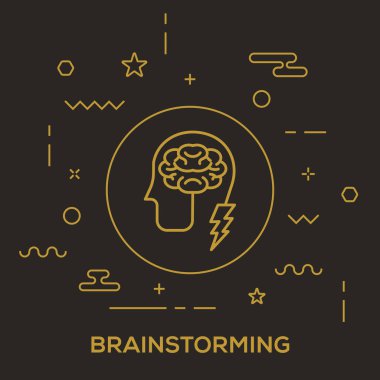 İş beyin fırtınası kavramı