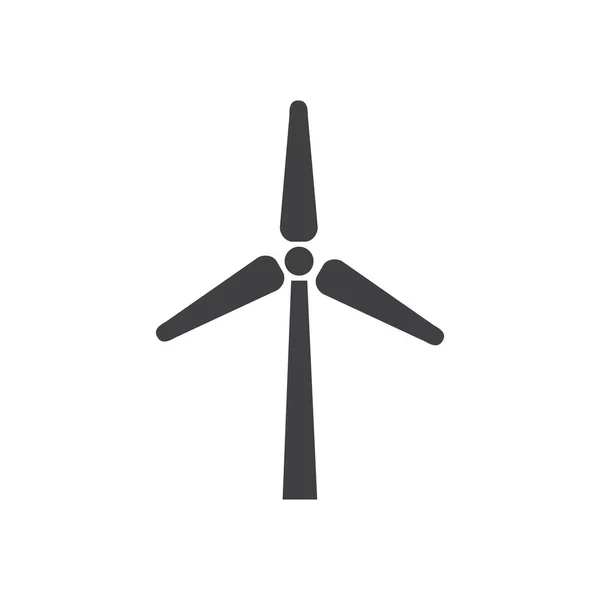 Concetto turbina eolica — Vettoriale Stock