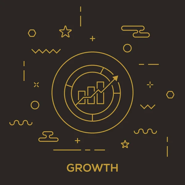 Зростаючий бізнес-концепція — стоковий вектор
