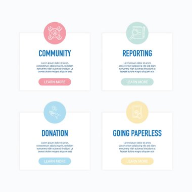 Sürdürülebilirlik satır simgeler