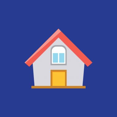 Emlak kavramı, vektör çizim 