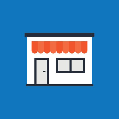 Mağaza konsepti, vektör çizim 