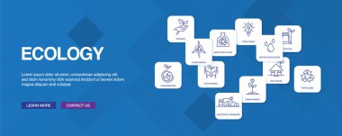 Ekoloji Infographic Icon Set