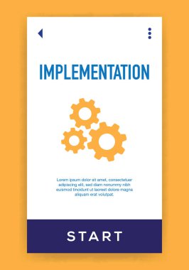 Uygulama simgesi. Vektör çizim 