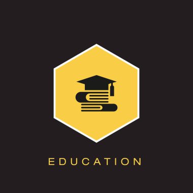 Eğitim ikonu. vektör illüstrasyonu 