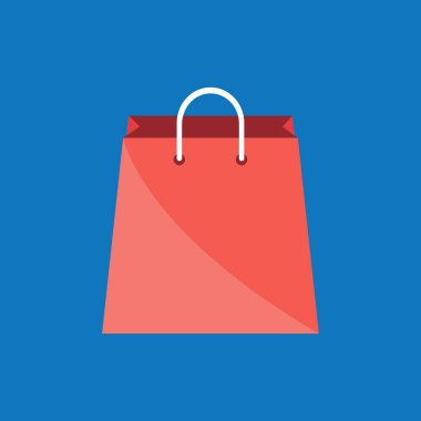 Alışveriş simgesi. vektör illüstrasyonu 