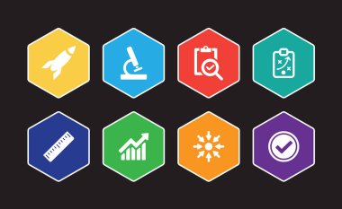 Değerlendirme Infographic Icon Set