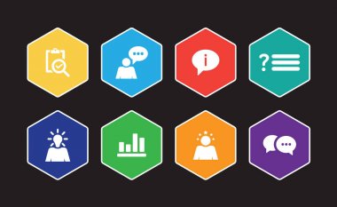 Geribildirim Infographic Icon Set