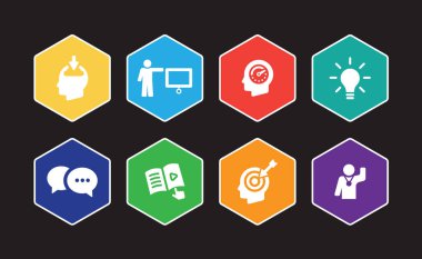 Öğrenme Infographic Icon Set
