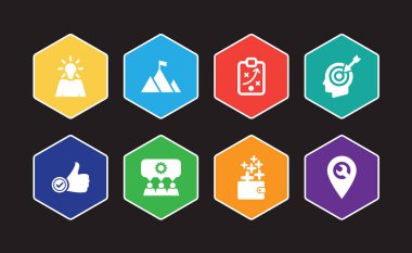 Başarı Infographic Icon Set