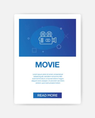 Film simgesi Infographic