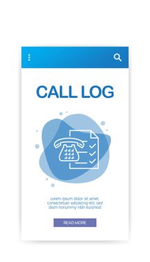 Günlük Infographic ara. Vektör çizim