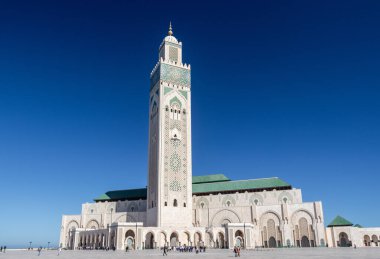 Casablanca, Fas 'taki Hassan ii Camii.