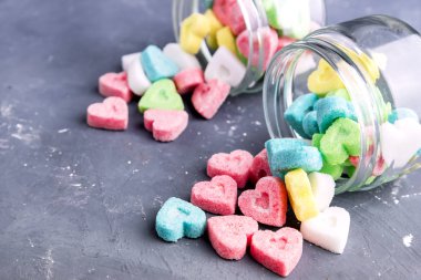 Kavanoz renkli şeker