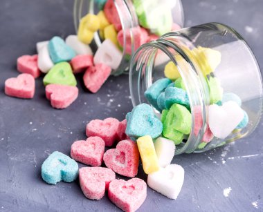 Kavanoz renkli şeker