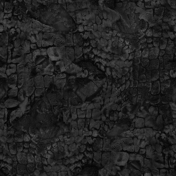 Чёрная бесшовная текстура — стоковое фото