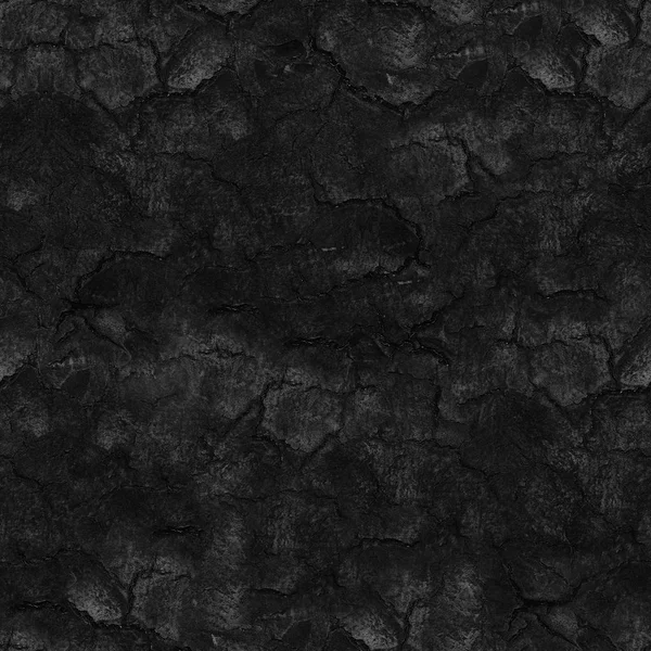 Schwarze rissige nahtlose Textur — Stockfoto