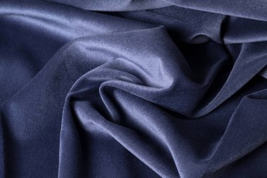 Buruşuk kumaş arka plan ve doku. Arka plan, boş şablon