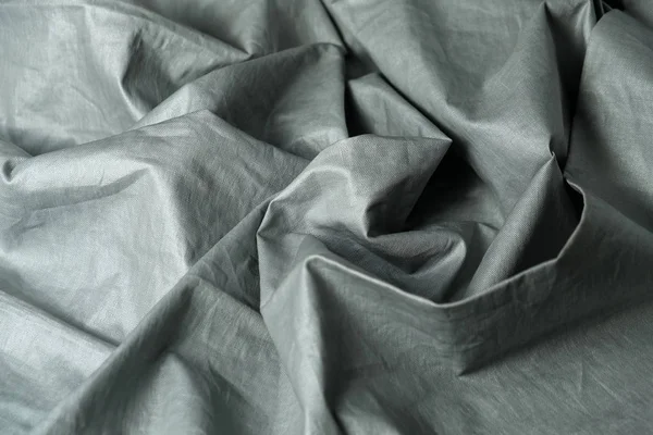 Fondo y textura arrugados de tela. Fondo abstracto, plantilla vacía — Foto de Stock