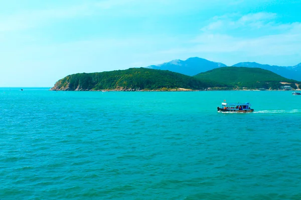 Barco Mar Del Sur China Cerca Nha Trang —  Fotos de Stock