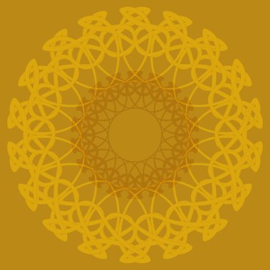 Arapça renk mandala