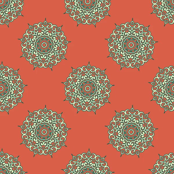 Décor arabe. Vecteur de motif sans couture — Image vectorielle