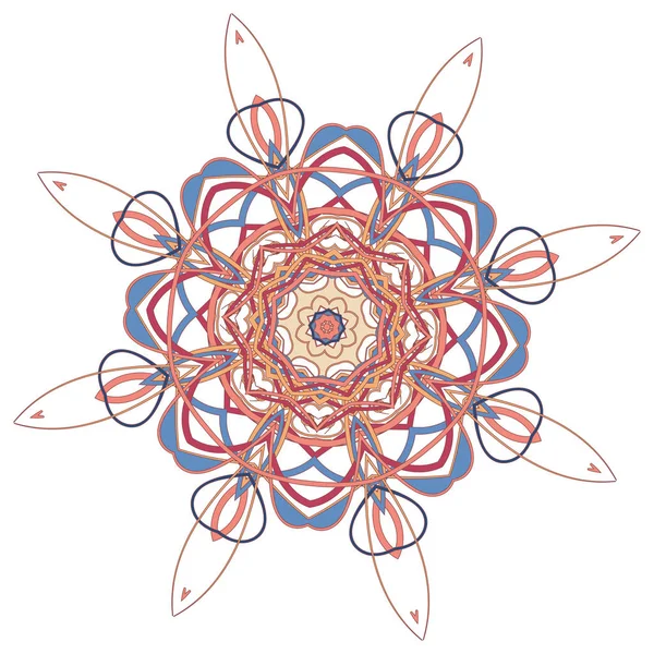 Renkli Mandala. Etnik kabile süsler