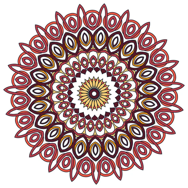 Colorful Mandala. Ethnic tribal ornaments — Stock Vector