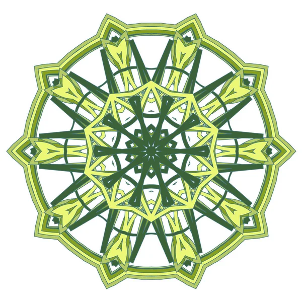 Renkli Mandala. Etnik kabile süsler