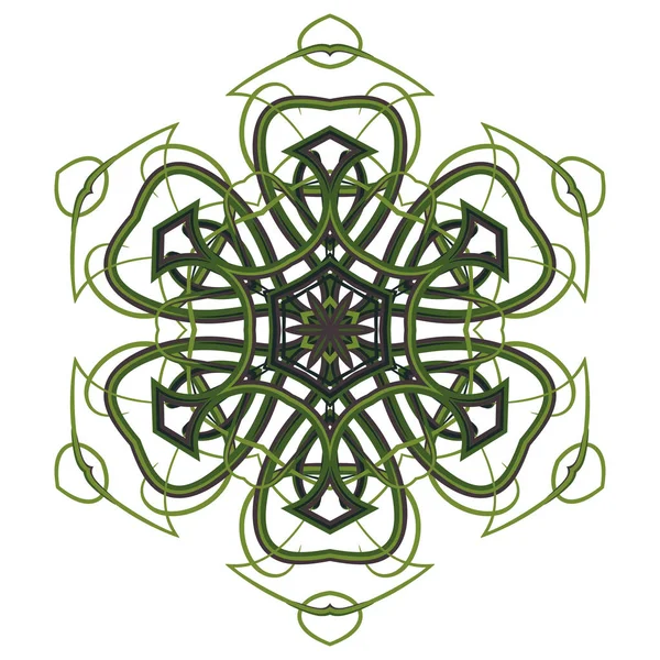 Renkli Mandala. Etnik kabile süsler