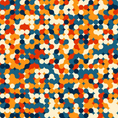 Arabesk dekor. Dikişsiz desen vektör