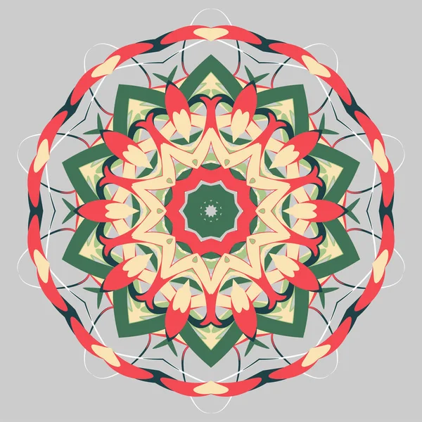 Renkli Mandala. Etnik kabile süsler