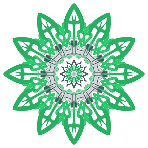 Renkli Mandala. Etnik kabile süsler