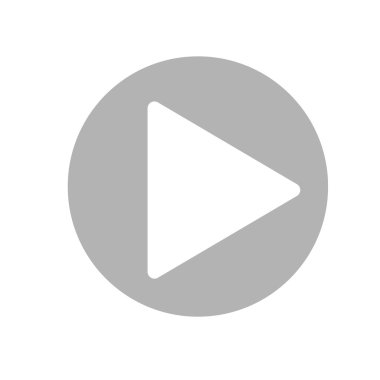 Simge tasarlamak oynamak. Gri ve beyaz simgesi. Vektör çizim