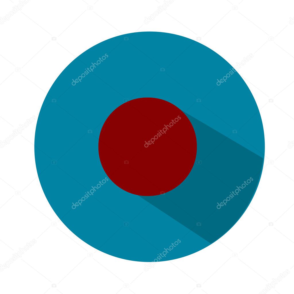Web Site Rec Icon Flat Style Vector Illustration Blue And Red Icon Vector Image By C Galinadarla Gmail Com Vector Stock