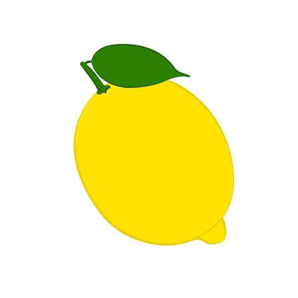 Frische Zitronen Vektor Illustration — Stockvektor