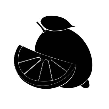 Taze limon illüstrasyon vektör