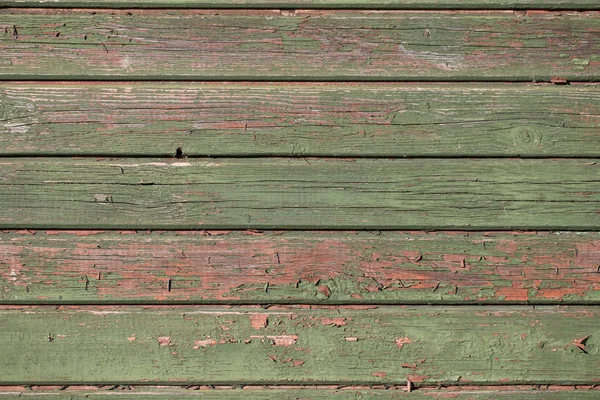 Eski rustik kahverengi yeşil ve pembe ahşap arka plan doku yıpranmış. Basit tasarım hazır mockup boş, kimse için. — Stok fotoğraf