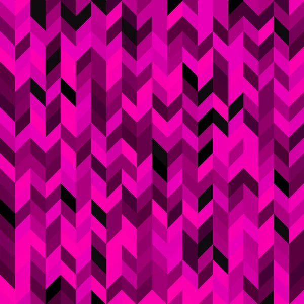 Rosa fuchsia abstrakte geometrische zerrumpelte dreieckige Low-Poly-Stil Vektor Illustration grafischer Hintergrund. dunkle schwarze und violette Farben Details Web-Vorlage. — Stockvektor