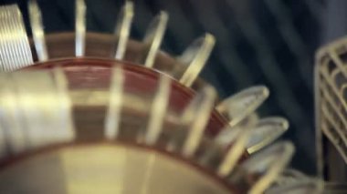 Üretim işleyebilir. İmalat makinesi kapak. Konserve fabrikası