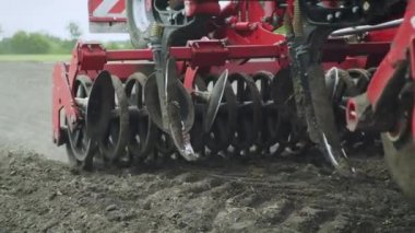 Makineli tarım alanı üzerinde çalışmaya bıçaklar Kültivatör ve Ekim mibzer