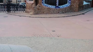 Europe Simgesel Yapı Barcelona City Park Guell bina mimari