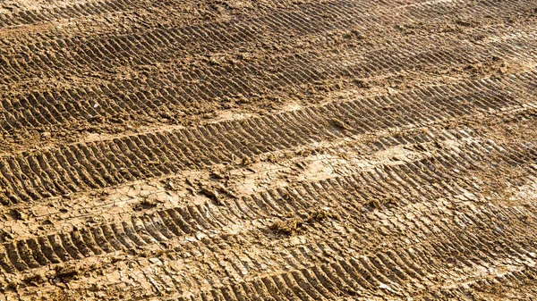 Wheel marks texture background — Stock Photo, Image