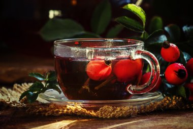 Kuşburnu, halk Hekimliği ile şifalı çay