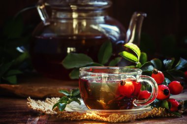 Kuşburnu, halk Hekimliği ile şifalı çay