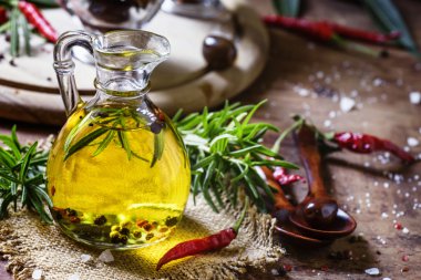 zeytinyağı ile baharat