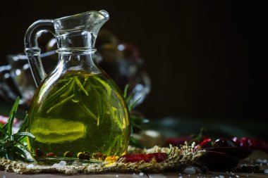 zeytinyağı ile baharat