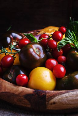 Farklı renkli domates